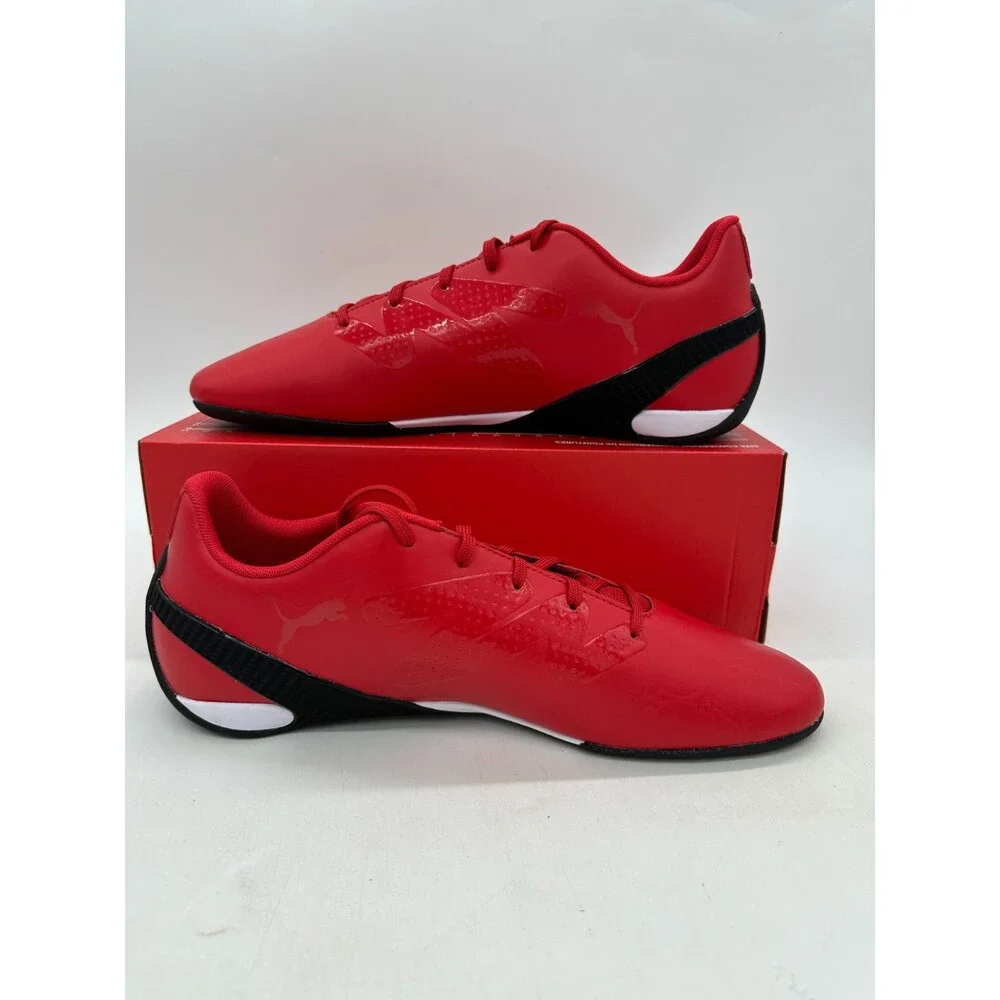 Puma Ferrari Carbon Cat Men's Size 13 Red White Athletic Shoes 307546 06
